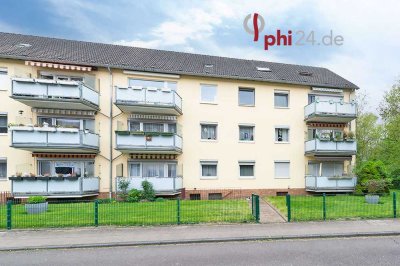 PHI KÖLN - Anlagechance! Gepflegte 3-Zimmer-Wohnetage mit Rhein-Nähe in toller Lage von Köln-Porz!