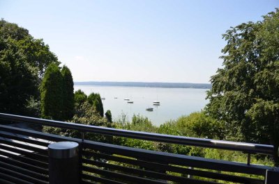 Tolles möbliertes Appartment am See mit Balkon und Seezugang