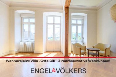 Wohnprojekt: Villa „Otto Dill“: 3 repräsentative Wohnungen in excellenter Lage!