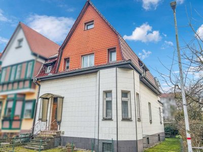 Charaktervolle Stadtvilla mit Garten und Mühlgrabenblick – Sanierungsobjekt in Eisenach