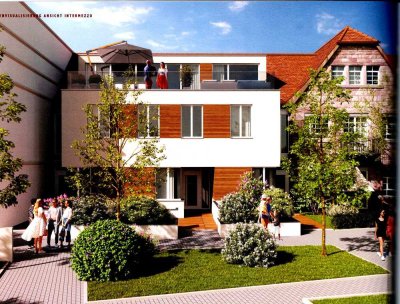 Erstbezug - Schicke 3-Zimmer-Maisonette-Wohnung mit Süd-Terrasse