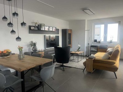 Moderne 4 ZKB-Wohnung mit EBK, Aufzug und Balkon in Grünstadt