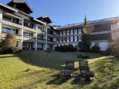 Freizeitvergnügen und Erholung
2-Zimmer-Wohnung in Oberstdorf