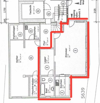 Freundliche 1,5-Zimmer-Souterrain-Wohnung mit gehobener Innenausstattung in Bühl