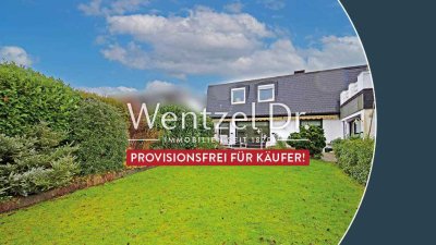 PROVISIONSFREI für Käufer – Haus im Haus! Attraktive 3-Zimmer-Wohnung mit Garage und Garten