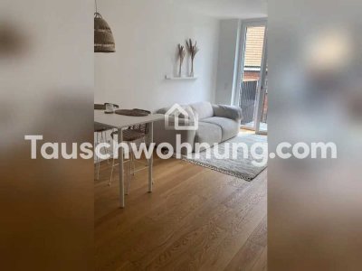 Tauschwohnung: Suche: Ab 3 Zimmer; Biete 2-Zimmer Neubau im Schloßquartier