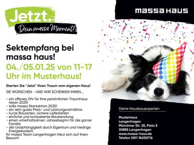 Dein neues Zuhause beginnt hier: Besuche den Neujahrs-Empfang am 04.–05. Januar!