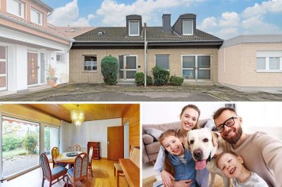 PHI KÖLN - Für Best Ager und junge Familien gleichermaßen: Aufgestockter Bungalow in Bergheim