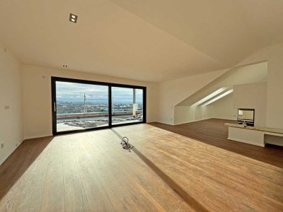 Exklusive Penthouse-Wohnung! Neubau mit Panoramablick über Aschaffenburg