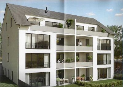 Exklusive 2,5-Zimmer Penthouse-Wohnung mit Fernblick und lux. Innenausstattung in Herrenberg