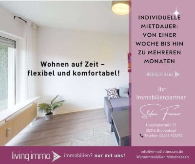 Helle und Möblierte 2-Zimmer-Wohnung auf Zeit