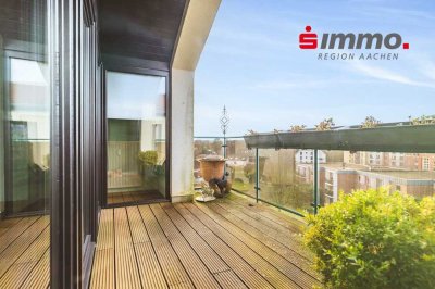 Auf der Hörn!
Lichtdurchflutete 3-Zimmerwohnung im Penthouse-Stil 
und faszinierendem Fernblick