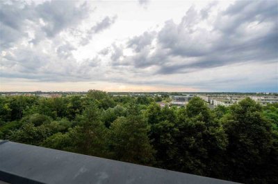 *Angebot des Monats*
**Außergewöhnliche Dachterrasse mit Weitblick in Unterhaching**