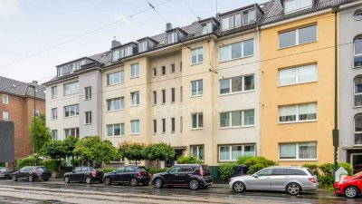 Raumwunder in zentraler Lage! Gepflegte Dachgeschosswohnung mit idealem Schnitt