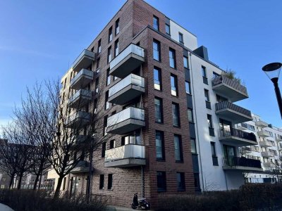 Moderne 4-Zimmer-Wohnung mit Dachterrasse und Bootssteg