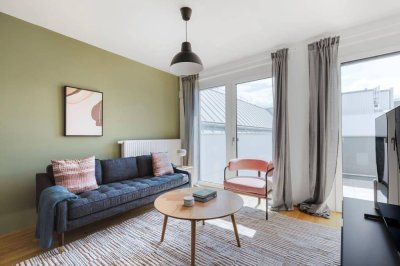 3 Zi Neubau mit Balkon, Nahe zum 6. Bezirk, U4 Längengeldgasse/U4 Margareten Gürtel