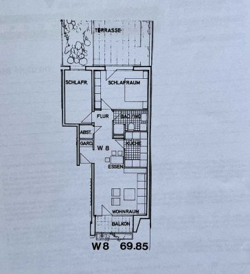 Sanierte 3-Zimmer-Terrassenwohnung mit Balkon und EBK in Höxter