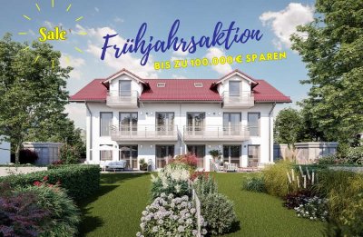 *AKTIONSPREIS* - Exklusive 4-Zi.-Maisonette-Wohnung mit 3 Sonnenbalkonen in Sauerlach