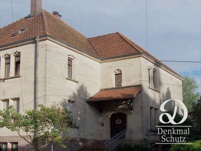 Jahrhundertwende-Pfarrhaus (Denkmal) bei Gaggenau(Grundstück in Erbpacht € 600/Monat )