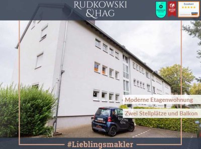 Moderne Eigentumswohnung|| Balkon || Zwei Stellplätze