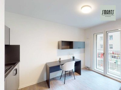 *Umzugsbonus i.H.v. 500,00 €*. SMARTS Nürnberg: Optimal geschnittenes 1-Zimmer Apartment