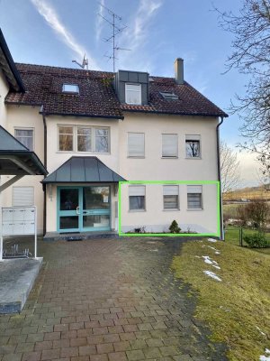 Charmante 2-Zimmer-Erdgeschosswohnung mit Terrasse, Garten & Garage – direkt an der Vils!