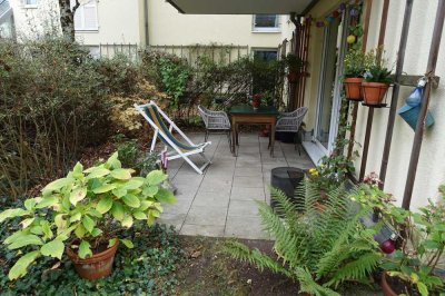 2-Zimmer-Gartenwohnung in grüner, ruhiger Lage im Glockenbachviertel, eine seltene Gelegenheit!