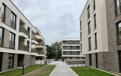 Drei-Zimmer-Neubauwohnung mit Loggia