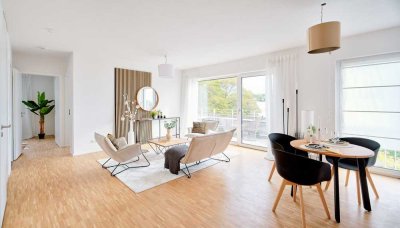 Provisionsfrei & Erstbezug 4-Zimmer-Wohnung in grüner Umgebung ++DACHTERRASSE++