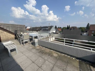 Attraktive Dachgeschosswohnung mit großer Terrasse in Rheine-Dorenkamp