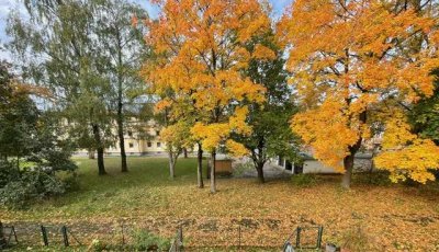 Gemütliche Wohnung mit Blick ins Grüne