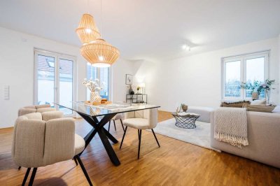 Traumhafte Maisonette-Wohnung mit großer Dachterrasse