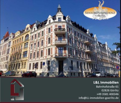 Seniorenresidenz Görlitz – Gemütliche 2-Raum-Single-Wohnung mit Balkon!