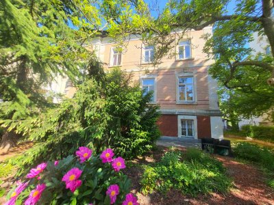 Familientraum mit grüner Aussicht und Terrasse in Gohlis-Süd