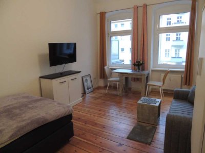 Moderne Einzimmerwohnung im Altbau in Borsigwalde