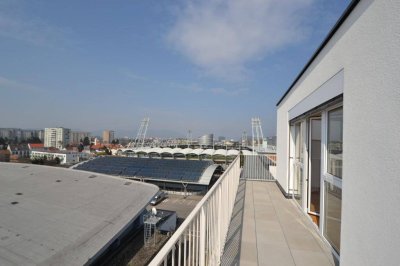 Liebenau - Penthouse - 128m² - 4 Zimmer - riesige Dachterrasse