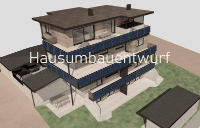 Modernes Haus in sonniger Waldrand- und Ruhelage von Gnadenwald inkl. Umbaustudie 4 Wohnungen