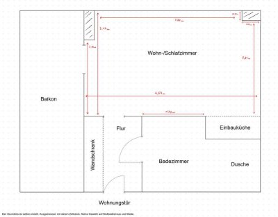 Zentrale 1-Zimmer-Wohnung mit EBK in Göttingen