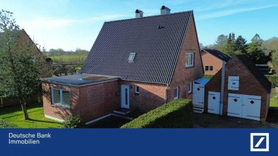 +++ kernsaniert + gemütlich! - Modernisiertes Einfamilienhaus mit Garage und großem Grundstück +++