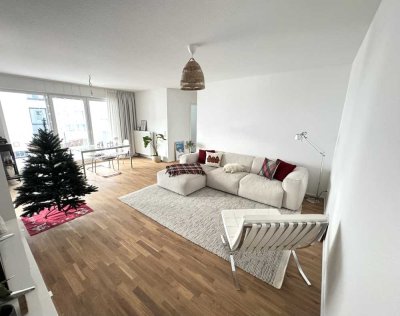 Neubau KL-City Hochwertige 3-Zimmer-Wohnung mit Balkon und EBK