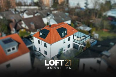 **Exklusive Wohnung mit Smart-Home-System und drei überdachten Terrassen in bester Lage**