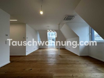 Tauschwohnung: Moderne 2-Zimmer DG Wohnung in Bestlage in Stuttgart West
