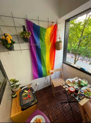 Helle 2-Zimmer-Wohnung mit Balkon am Poppelsdorfer Platz