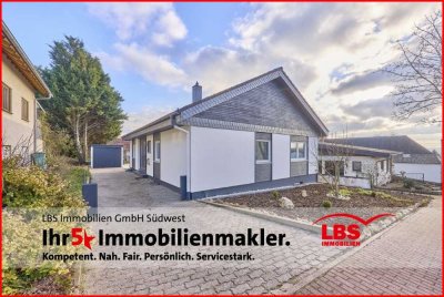 Bezugsfertiger, freistehender MASSA - Fertighaus Bungalow mit Garten und Garage!