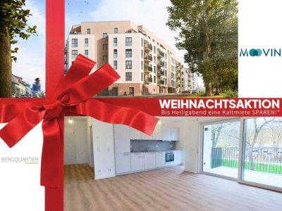 ++ WEIHNACHTSAKTION FÜR NEUBAUTRAUM: Ideal geschnittene 2-Zimmer-Wohnung mit Balkon im Bergquarti...