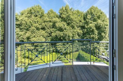 Maisonettewohnung mit Blick über die Promenade