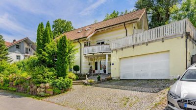 Traumhaftes Anwesen mit Einliegerwohnung und Panoramablick (Architektenhaus)