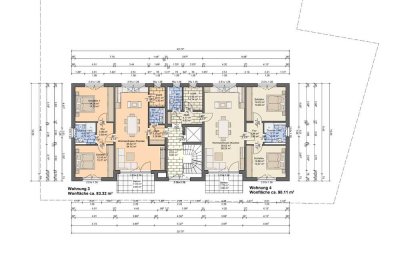 Neubau - Eigentumswohnung im 1. OG in bevorzugter Wohnlage - WE 3