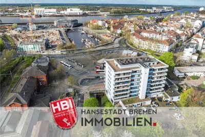 Vegesack / Vermietete 2-Zimmer-Wohnung direkt am Vegesacker Bahnhof.