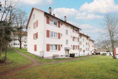 Wohnen mit Balkon: Vermietete 2-Zimmer-Wohnung in naturnaher Lage von Sankt Georgen